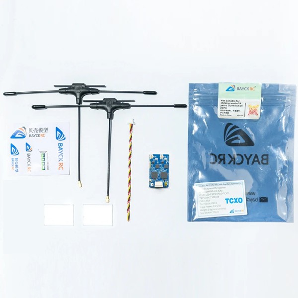 BAYCK  2.4GHz 915M ELRS Dual Band ExpressLRS TCXO for RC Racing Long Range Drone Frame Accessories